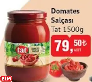 TAT DOMATES SALÇASI TAT DOMATES SALÇASI